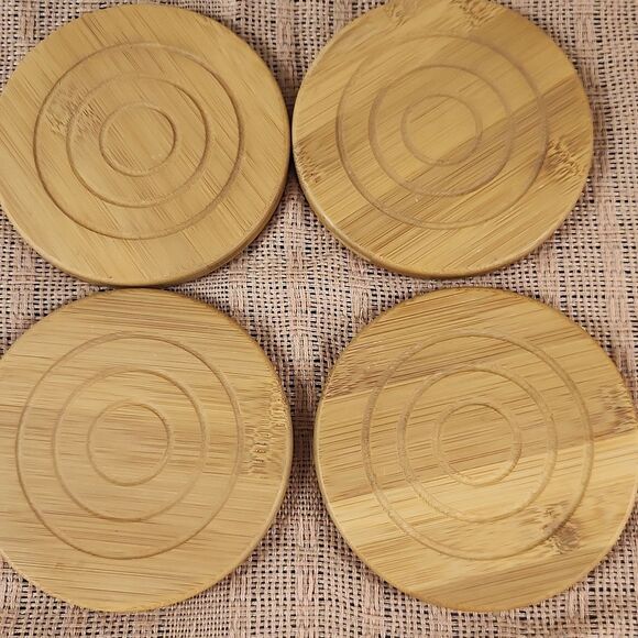 2009 Airman Of The Year 219th Red Horse Award Coasters Set Of 4 - Picture 3 of 4